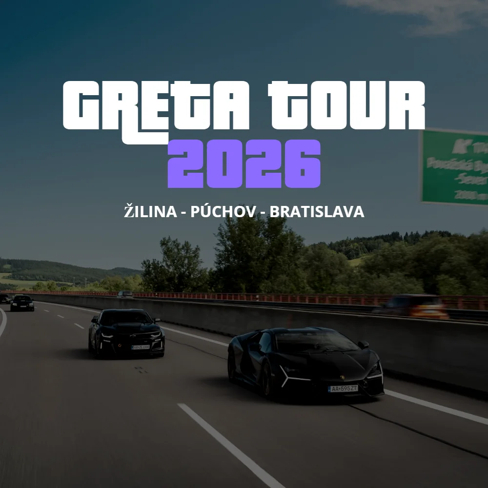 Greta Tour 2026: Žilina, Púchov, Bratislava